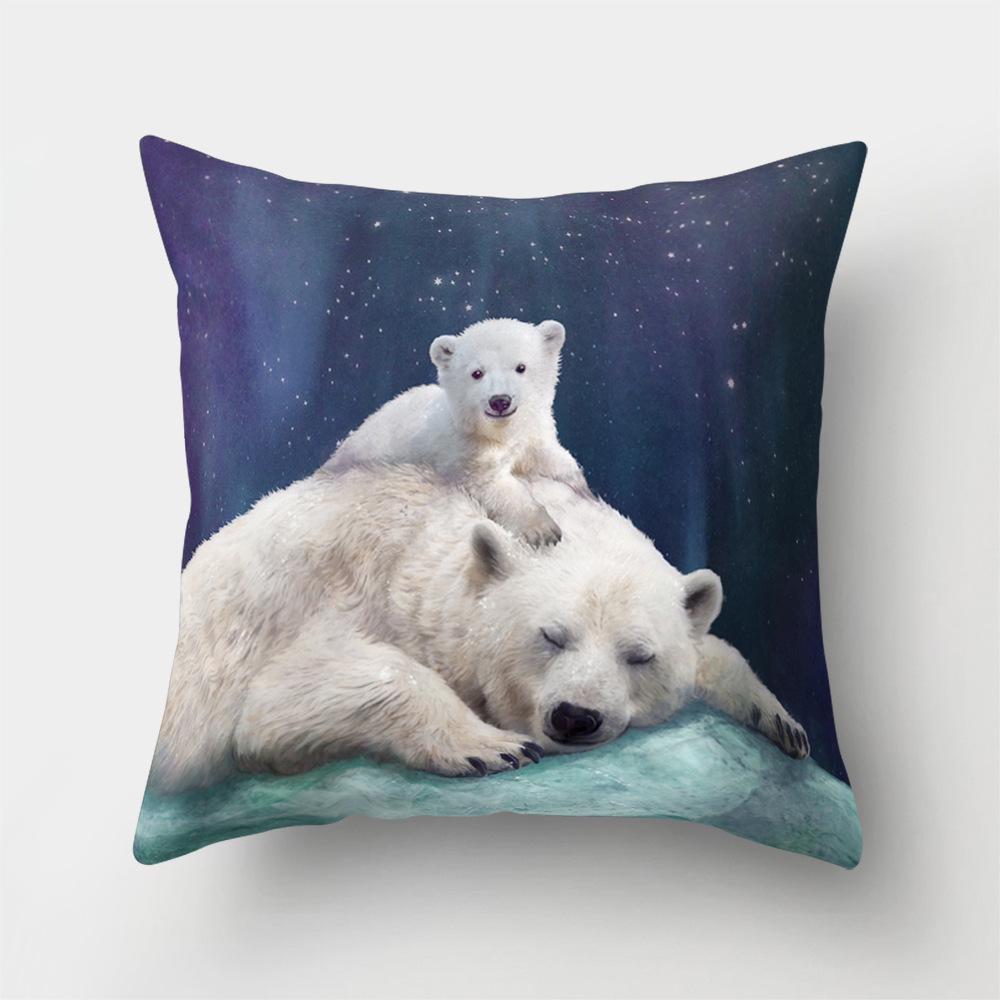 Office Pillow Cartoon Pattern Creative Home Polyester Yiwu Pillow Car Waist Pillow