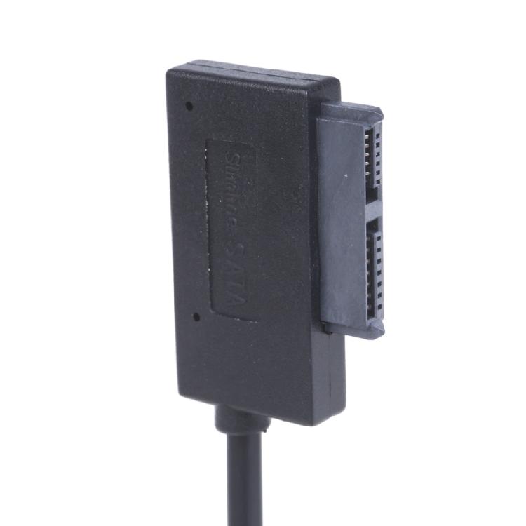 Güvenilir ve Verimli USB2.0'dan 7+6 13 Pin Slimline SATA Kablosu Kolay Kurulum