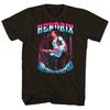 Retro Jimi Hendrix Rock Musician T-Shirt 100% Cotton Graphic Tee Men Women Summer Streetwear Top