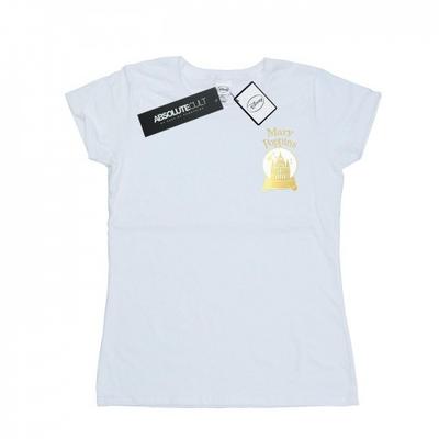 Womens/Ladies Mary Poppins Snowball Chest Cotton T-Shirt