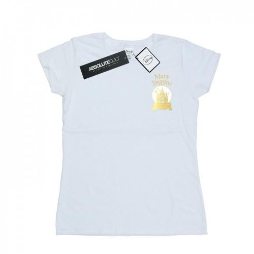 Disney Womens/Ladies Mary Poppins Snowball Chest Cotton T-Shirt