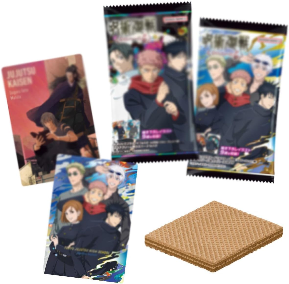 

Магическая битва Вафли 6 Коробка из 20 штук (Конфеты-игрушки)