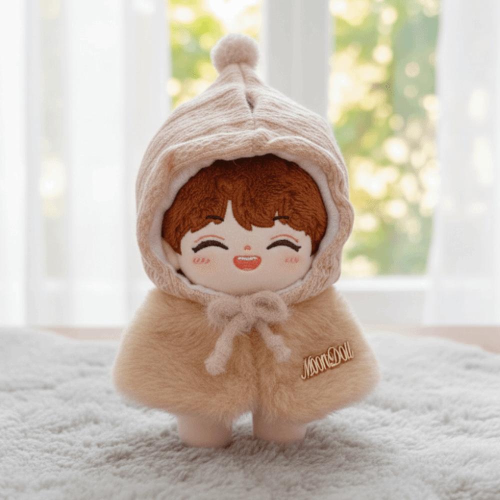 Replacement 10cm Plush Doll Clothes Shawl Doll Plush Shawl Clothes  Children's Gift