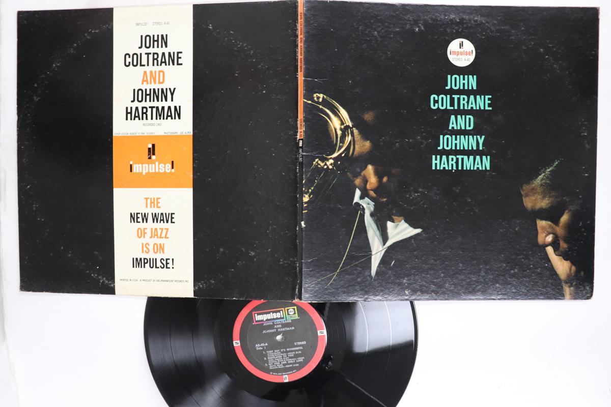 Виниловая пластинка JOHN COLTRANE JOHNNY HARTMAN John Coltrane And Johnny Hartman AS40 IMPULES 1972 США Джаз Б/у