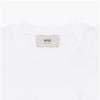 Ami Amie De Queue Tonal Small HearT Logo T shirT bfuTs003