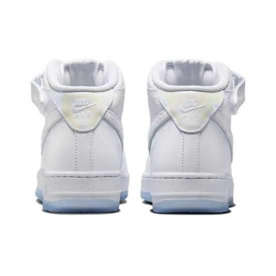 Nike Women's Air Force 1 Mid White Ice Reptile FN4274-100