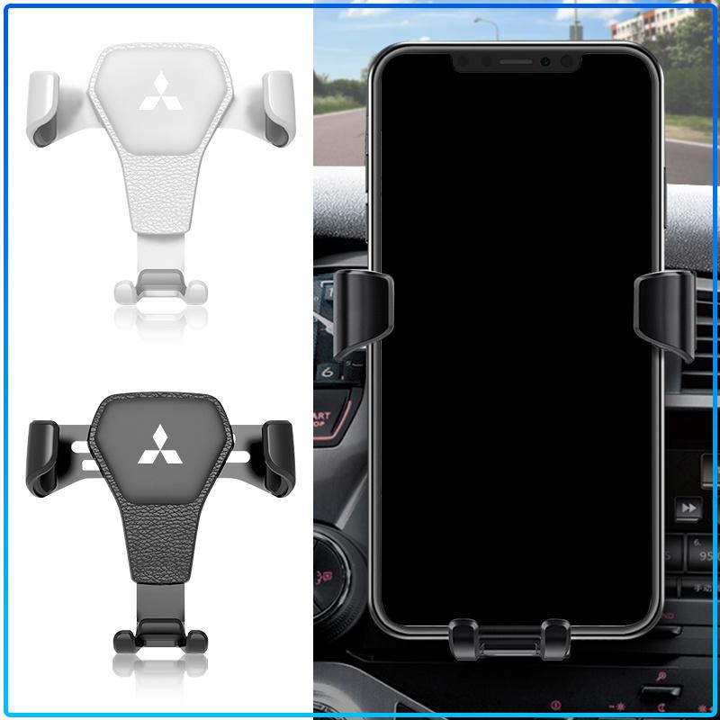 For Mitsubishi Lancer Lancer ASX Outlander 2 3 Pajero Mirage Exzos Pajero 4 Car Phone Holder Vent Bracket GPS Navigation Mobile Car Styling