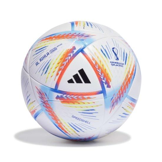 adidas Plastic Al Rihla League Football - FIFA 2022 - Size 4, White