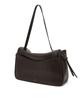 Athe Vanessabruno [Demain] Dark Brown Leather Deman Shoulder Bag L Aaba6F286W3