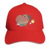 Capybath time Baseball Cap New In The Hat birthday Snapback Cap Winter hat Ladies Unisexs