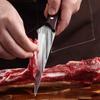 Barbecue Knife Slicing Meat Fruit Fish Filleting Utility Knife Kitchen Knives Wood Handle Forged Blade Chef Cooking Boning Knife