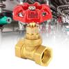 DN15 G1 2in Brass Globe Shut Off Valve Female Thread Two Seals Stop Valve for Water Gas