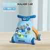 Baby Walker Trolley Toys With Musical Lights Sounds Child Walker Car Educational Learning Pushing Wheel For Infant 0-12 Months