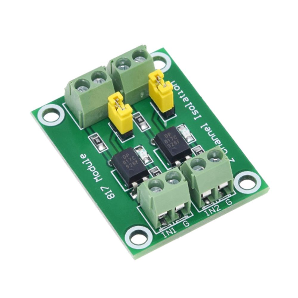 2/4 Channel Optocoupler Isolation Board Voltage Converter Adapter Module 3.6-30V Driver Photoelectric Isolated Module PC817