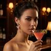 Lovely Lemon Shaped Cocktail Earrings Craft Of Sturdy Alloy For A Fun Flirty Look