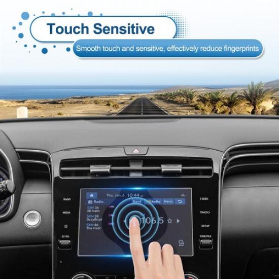 RUIYA Car Touch Screen Protector Tempered Glass 8" For 2022-2024 Hyundai Tucson