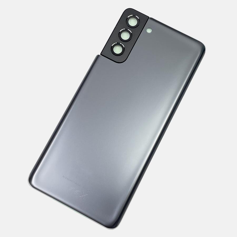 Vetro Posteriore S21 Plus 5G Sostituzione Porta Posteriore Batteria, Per Samsung Galaxy S21+ 5G Cover Posteriore Con Foro Lente Fotocamera