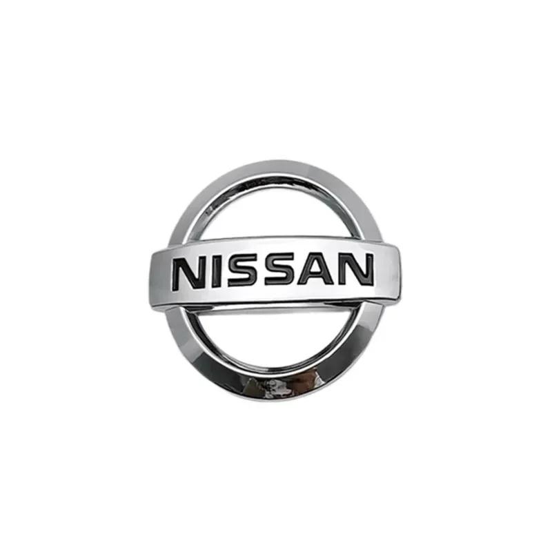 AUW3 51mm/55mm For Nissan Qashqai J11 Altima Sylphy X-Trall Tiida Bluebird Sunny Car Steering Wheel Center Badge Emblem Sticker Cover