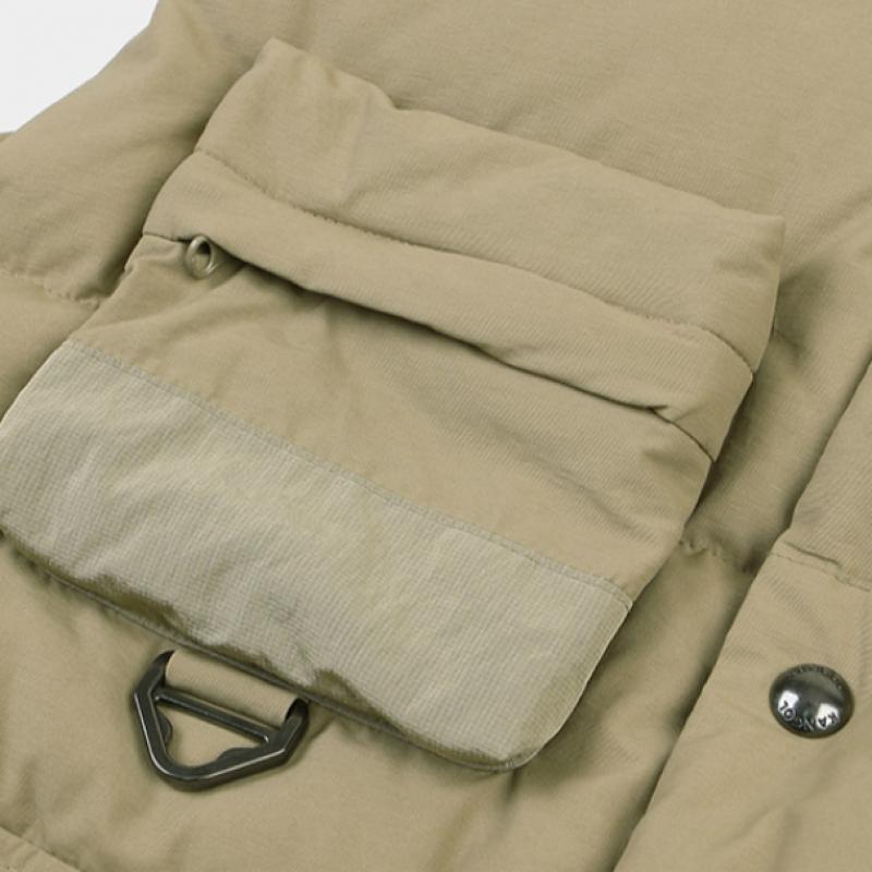 Kangol Retrocore 60 40 Down Vest Beige 6139