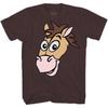 Toy Story Bullseye Gezicht 100% Katoen T-shirt Heren T-shirts Top
