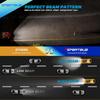 compatible with TOYOTA PRIUS 2010 2011 2012 2013 2014 2015 halogen headlight bulbs,9005/HB3/H10 High Beam + H11/H8/H9 Low Beams + h11 Fog Lights,