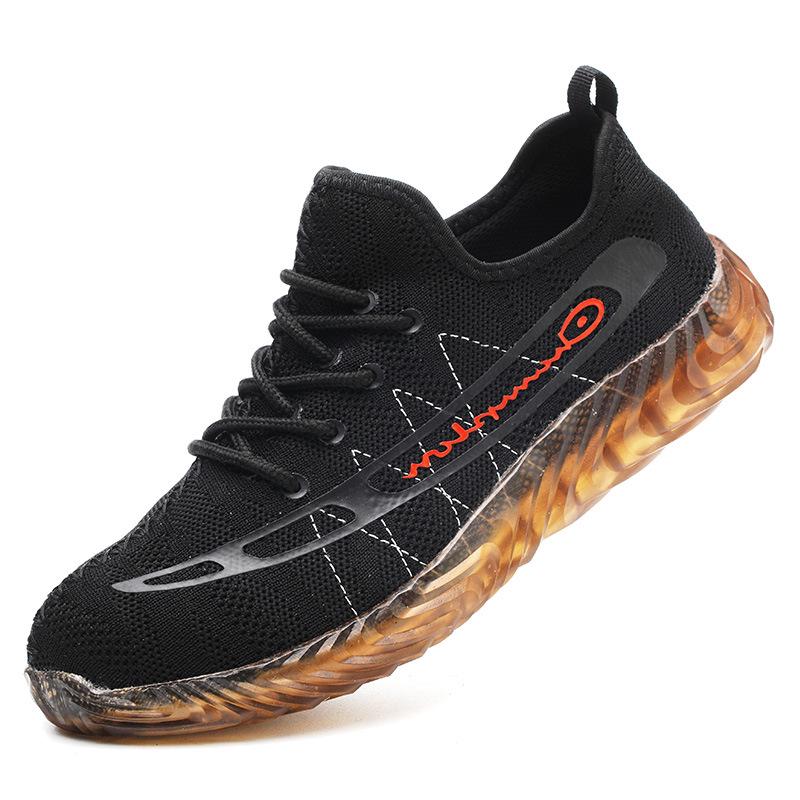 

Lightweight and Breathable Safety Shoes, Soft and Comfortable Work Safety Shoes 42