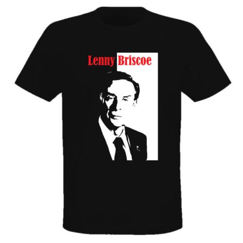 Lenny Briscoe Law Order Legend Crime Tv Black T Shirt