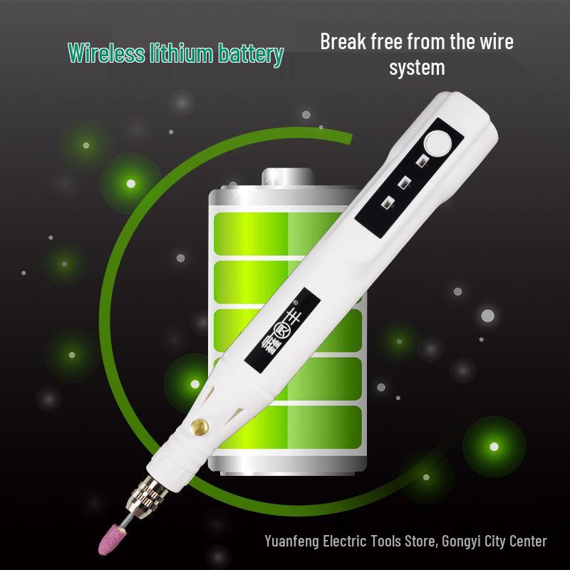 Electric Grinder and Engraving Pen for Jade Carving, Manicure, and Polishing