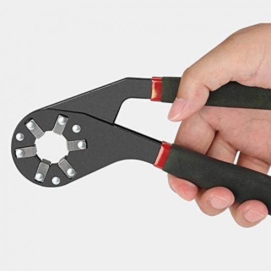 8 Inch Multifunctional Adjustable Clamp Wrench Spanner Multifunctional hardware tool wrench
