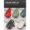 HIBEYO TPU Smart 3 Button Key Fob Case for Chevrolet Equinox Cruze Trax Malibu Verano Traverse 2016-2018 Onix Cruze Sonic Camaro Volt Bolt