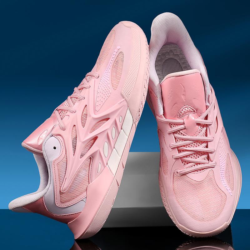 Ultra-Light Men's Youth Basketball & Running Shoes - Breathable, Non-Slip, Wear-Resistant, Low-Top