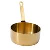 100% Brand New High Quality Sauce Pan Small Stainless Steel With A Hanging Hole 1pcs 60-100ml Long Handle Milk Pot