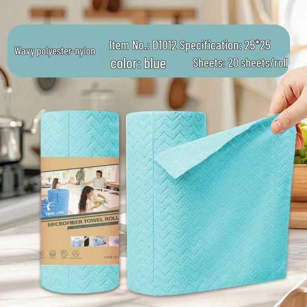 Thick Tearable Kitchen Towels - Absorbent & Easy-to-Clean Dishwashing Wipes