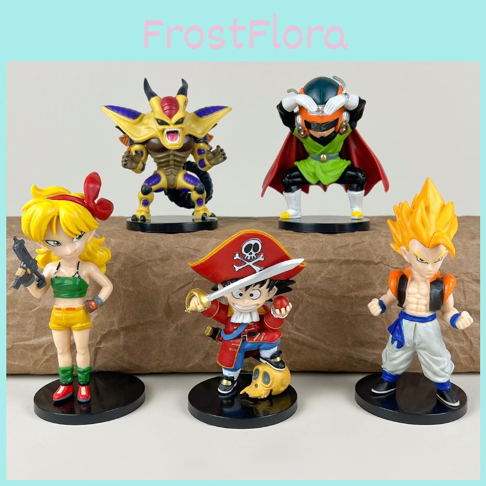 Dragon Ball Q Version Goku Pvc Figure With With Pirate Costume Design For Kids And Anime Enthusiasts