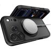 Jingzao [Magnetic Stand | 360° Adjustable] iPhone 17 Pro Magnetic Case Apple 17 Pro Protective Skin Magnetic Shockproof MagSafe Charging Black