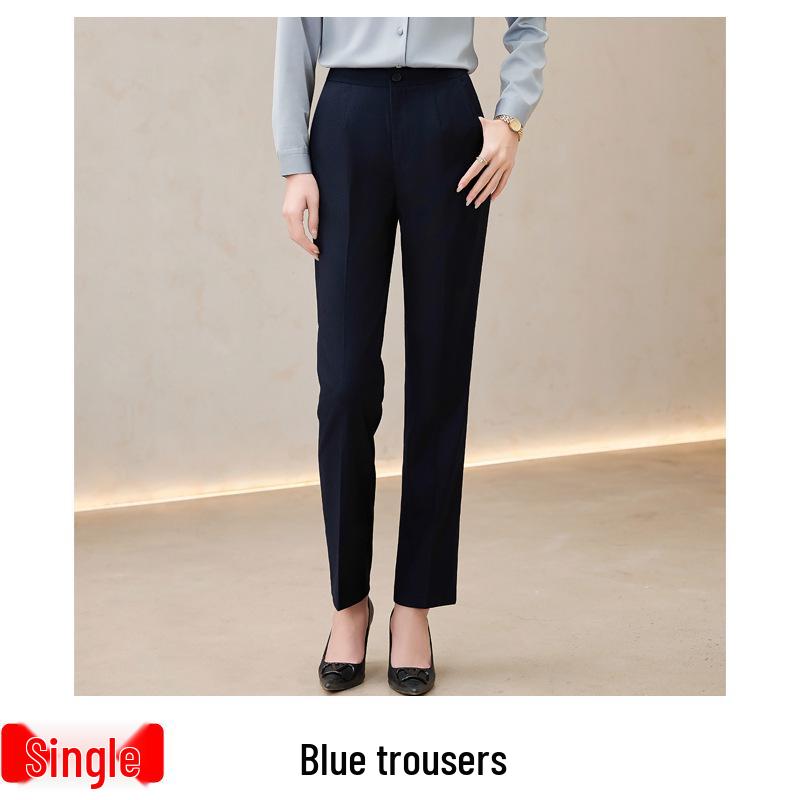 Women's White V-Neck Chiffon Shirt: Formal Spring/Autumn Wear for Interviews and Office.