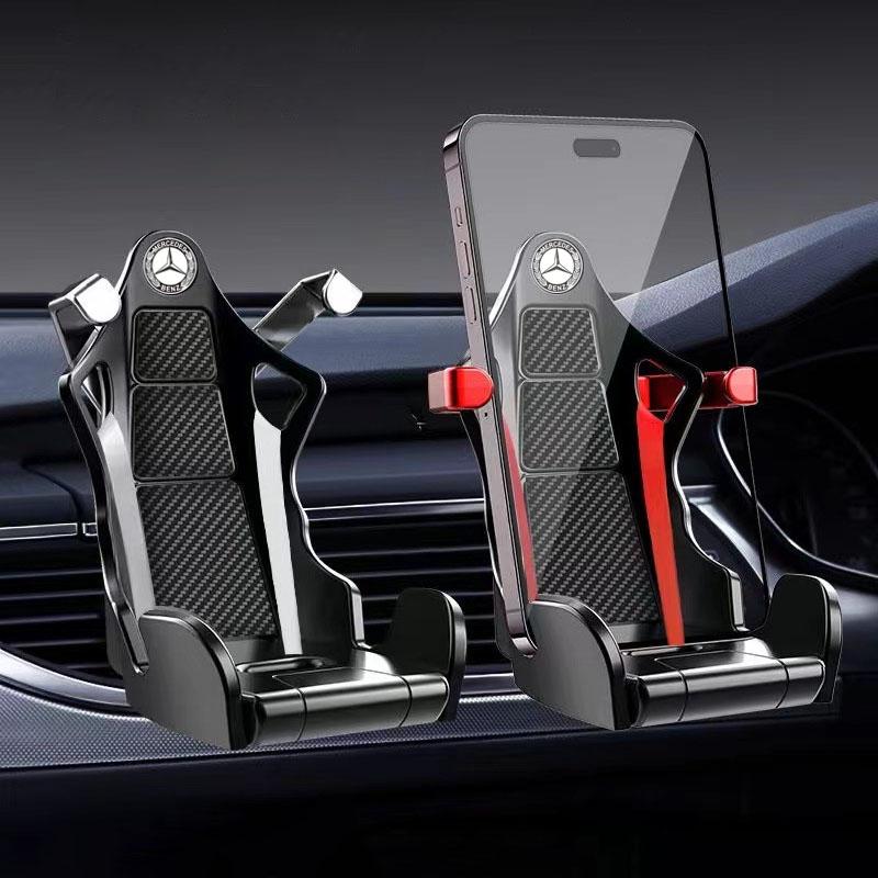 Suport Telefon Auto Forma Scaun Racing GPS Suport Montare Gura de Ventilație Suport Stativ Pentru Mercedes Benz W204 W212 W176 GLC CLA GLA E C G M R S Class AMG