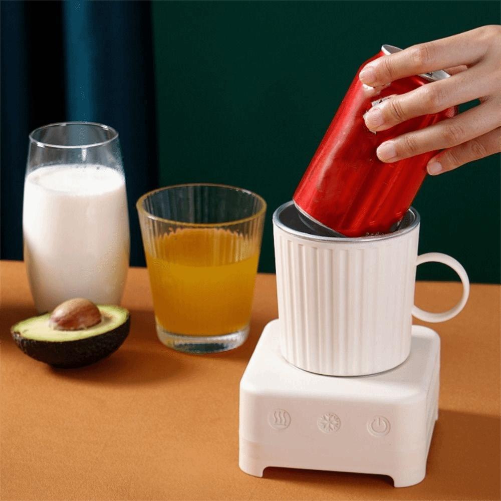 Aluminum Inner Quick-cooling Cup Heating and Cooling Dual-purpose Heated Water Cup  Gift