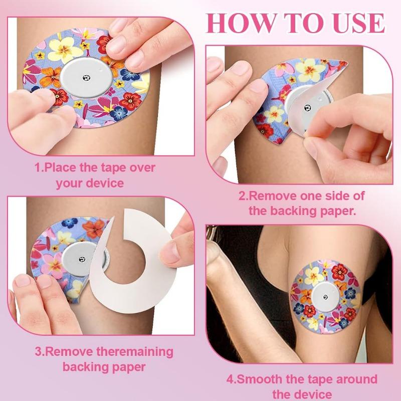 Pak van 12 Libre 2 Pleisters, Bloedglucosemeter Accessoires, Waterdichte Pleisters voor Libre 2, voor Sport, Zwemmen (Niet beschikbaar voor Libre3)