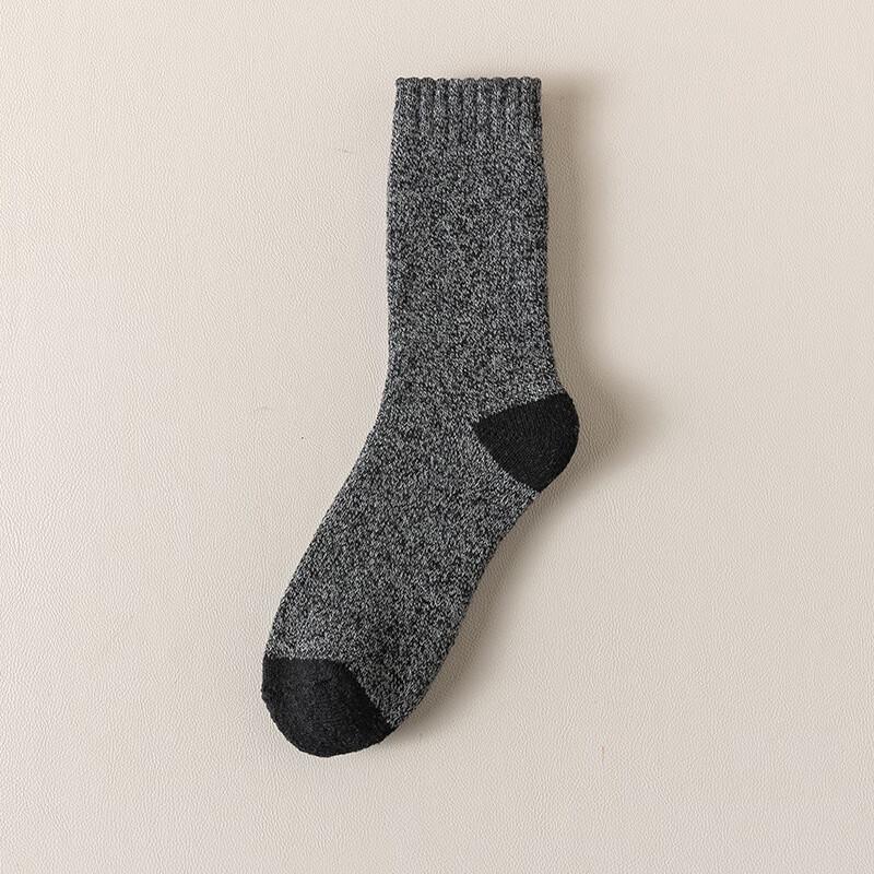 Thermal Wool Blend Mid-Calf Socks (5 Pairs)