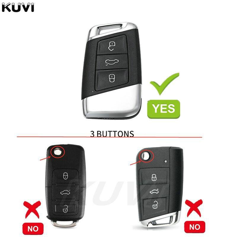 Soft Tpu Car Remote Key Case Cover Holder Shell Fob For Volkswagen Vw Magotan Passat B8 For Skoda Superb A7 Accessories