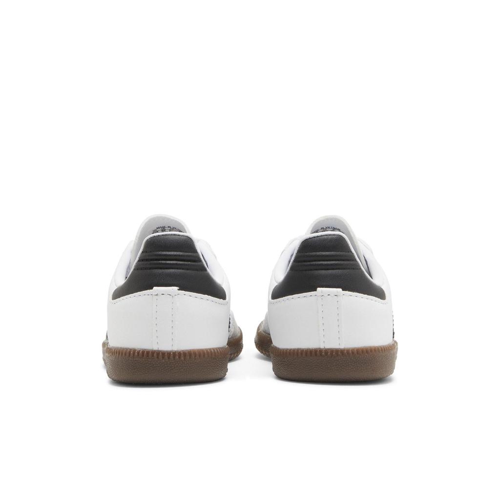 adidas Samba OG I 'White Black Gum' (Unisex) Cloud White / Core Black / Gum Toddler Shoes GZ8347
