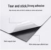 Magnetic A4 Rubber Sheet with Strong Adhesive - Black Board Teaching Aid Sticker