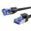UltraShield Cat8 Ethernet Cable, 1.5m - High-Speed RJ45 Network Cable, Durable Copper Core – Black