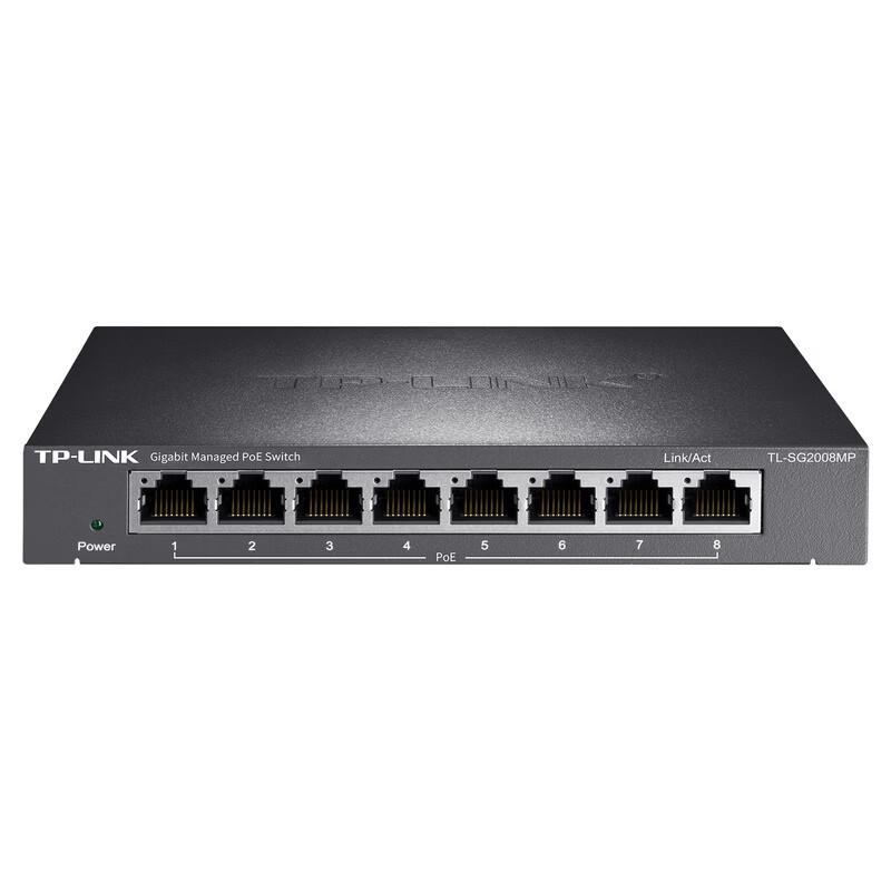 Tp-Link TL-SG2008MP 8-Port Gigabit Web Managed PoE Switch