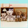 Peluche de Oso de Peluche con Pajarita para Niños y Coleccionistas