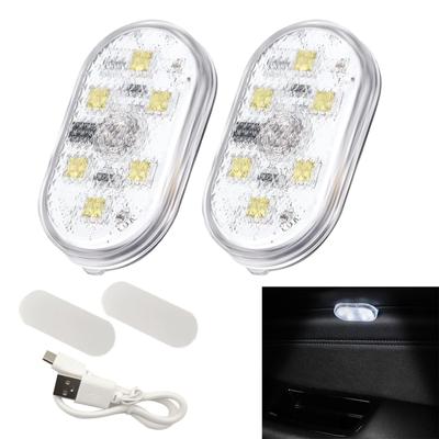 Room Lamp LED Car Touch Light 2PCS Car Interior Lighting Reading Light USB