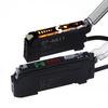 GTRIC Through-Beam Matrix Array Fiber Optic Sensor Set With Digital Display Amplifier 12-24V DC PNP Fast Response Optical Switch