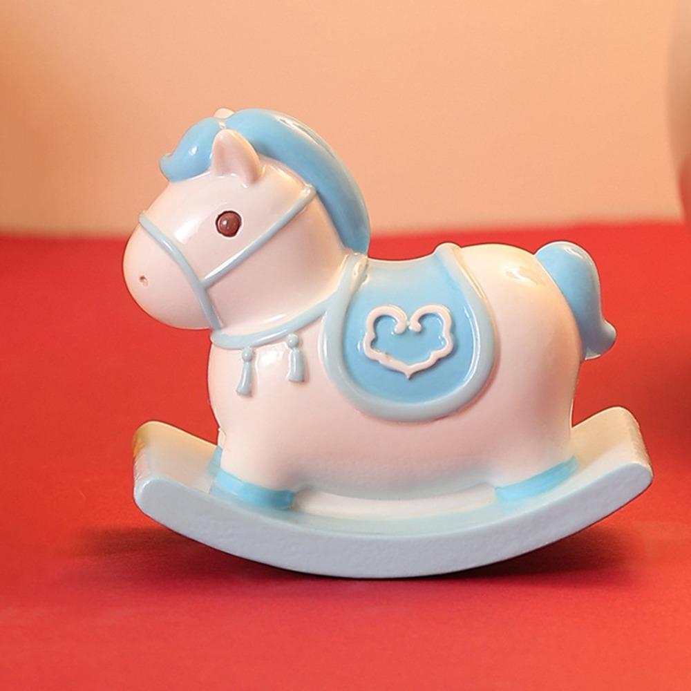 Cute Zodiac Horse Figurines Resin Horse Figures Ornament  Chinese New Year