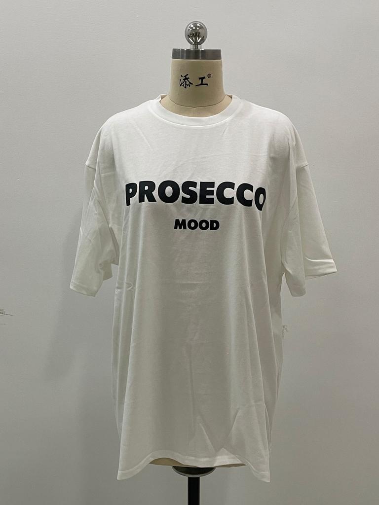 American Printed Cotton Short-Sleeved Women'S Trend Letter T-Shirt Summer Round Neck Pullover Half-Sleeved Women'S T-Shirt